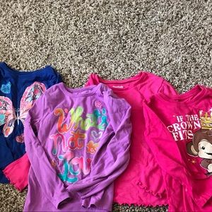 Little girls 5 T long sleeves! Take all🦄